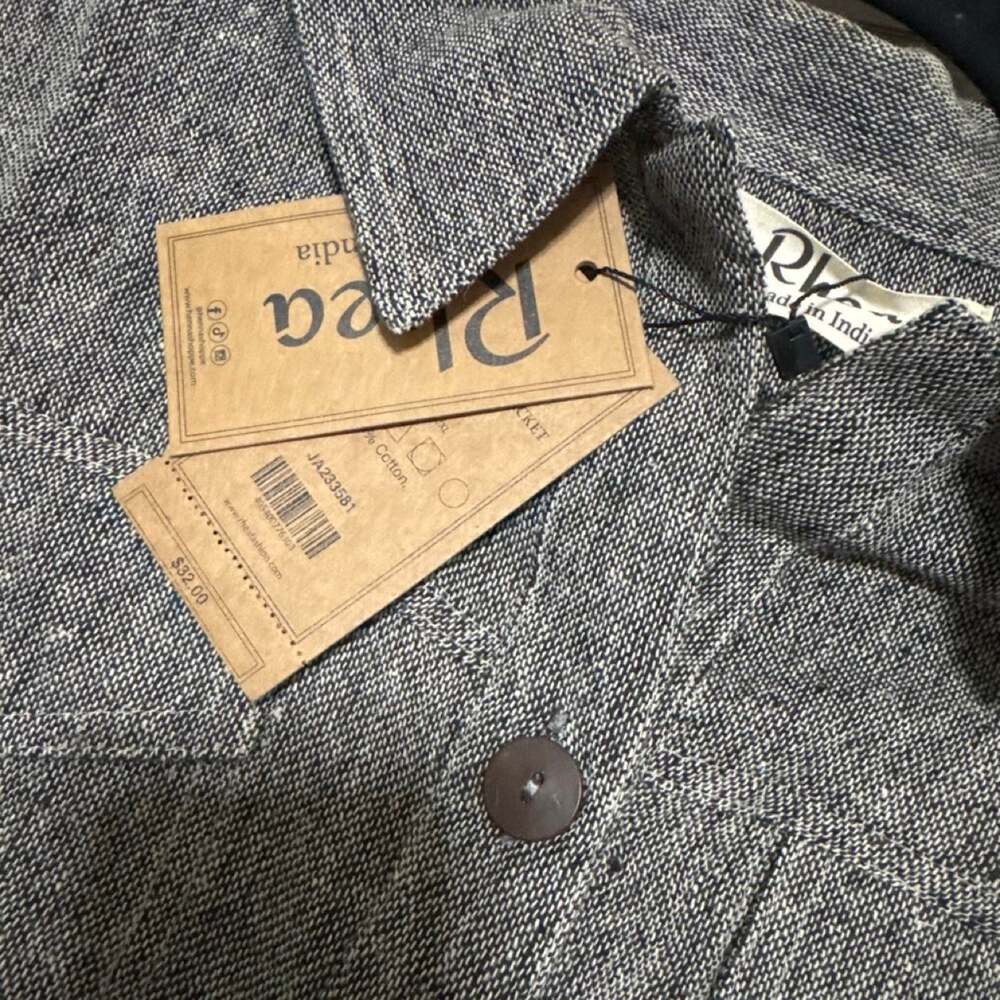 Nwt rhea button down short jacket - Picture 2 of 6